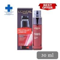 ราคา L'Oreal Paris Revitalift Laser x3 Anti-Aging Serum (30ml) เซรั่มเพื่อกระชับผิว 30 มล. (5231803609)