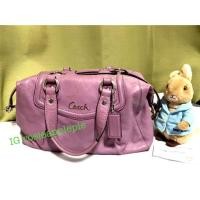 ราคา กระเป๋าหนังแท้ Coach hand bag สะพายไหล่ สะพายข้างได้มีสายยาว (3941156945)