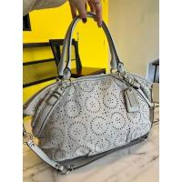 ราคา Coach Madison Laser Cut Eyelet Sophia Satchel Bag (RARE design) 100% (25551076257)