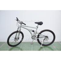 ราคา จักรยานเสือภูเขาญี่ปุ่น - ล้อ 26 นิ้ว - มีเกียร์ - อลูมิเนียม - มีโช๊ค - Disc Brake - Mercedes Benz - สีเงิน [จักรยาน... (19683195363)