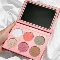 ราคา Cheese blush high light three-in-one repaired disk student girl heart waterproof flash face brighten nose side shadow pl (5988554988)