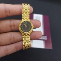 ราคา Orient quartz japan 22k gold plated (หุ้มทองแท้ทั้งเรือน) (9351450322)
