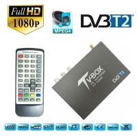 ราคา DVB-T2 กล่องรับสัญญาณ TV Digital ติดรถยนต TV DVB - T2 HD สองเสาสัญญาณ (2814580843)