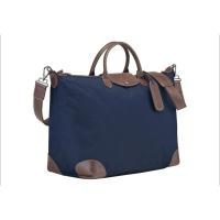 ราคา Longchamp BOXFORD Travel bag L - Blue /Black Red Lacquer (18352788144)