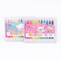 ราคา Water Soluble Rotating Oil Painting Rod สีเทียนเด็ก สีชอล์คหมุนได้ ละลายน้ำง่าย สีเทียนเจลละลายน้ำ สีชอล์คละลายน้ำ (6677038673)