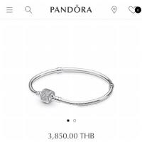 ราคา ส่งต่อ Pandora bracelet กำไลแพนโดร่า ของแท้100% (2601419833)