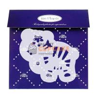 ราคา แผ่นลายฉลุ วาดลาย Stencil สเตนซิล รูปม้าลาย Zebra พลาสติก (794739252)