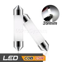 ราคา 65Infinite (แพ๊คคู่ COB C5W Ceramic 39mm) COB LED C5W Ceramic 39mm ไฟส่องป้ายทะเบียน 3W 220LM Super Bright สี ขาว (7106164550)