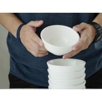 ราคา ถ้วยข้าวต้มเซรามิค 4.5นิ้ว 6 ใบ/ชุด (ขาวล้วน) (1471403675)