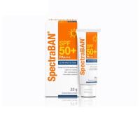 ราคา SpectraBAN SPF 50+ PA+++ ULTRA PROTECTION 20g. ครีมกันแดด สเปคตร้าแบน เอสพีเอฟ 50+ พีเอ+++ ปกป้องผิวจากรังสี UVA/UVB (25600690273)