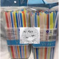 ราคา หลอดดูดน้ำแฟนซี เกรดA ทูโทนคละสี จำนวน 100 ชิ้น / ถุง ความยาว 26 cmยืดได้ยาว 33 cm (13112510579)