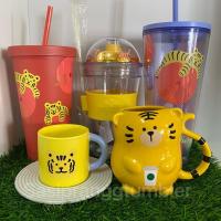 ราคา ✅พร้อมส่ง 2022 Starbucks Year Of The Tiger แก้วสตาร์บัคส์ปีเสือ (14933263575)