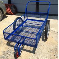 ราคา (รุ่นตะแกรง2ชั้น+ล้อมือสอง17นิ้ว)รถเข็น3ล้อมือหนึ่ง โครงเหล็กสีน้ำเงิน(ขนาด12ปี๊บ 75x125cm)-(ล้อหน้าแม็กซ์เหล็ก ยางตัน) (17987948312)