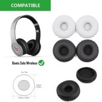 ราคา แผ่นครอบหูฟังสํารองเปลี่ยนสําหรับ beats by dr. dre wireless (solo บลูทูธ) (4537070823)
