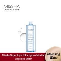 ราคา (Exp.19/3/2023) MISSHA Super Aqua Ultra Hyalon Micellar Cleansing Water 500ml (7718626351)