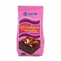ราคา แป้งบราวนี่มิกซ์ แป้งทำบราวนี่สำเร็จรูป Brownie Mix ตรา UFM อุปกรณ์ เบเกอรี่ (2801924488)