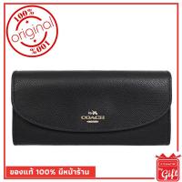 ราคา กระเป๋า coach f54009 Black ของแท้ 100% จาก USA กระเป๋าสตางค์ coach แท้ พร้อมส่ง มีหน้าร้าน (5803397430)