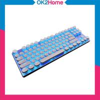 ราคา Remax XII-J590 Gaming Keyboard Mechanical Blue Switch คีย์บอร์ดเกมมิ่งบลูสวิตท์ ปุ่มแมคคานิคอล - สีขาว (3251967384)