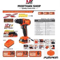ราคา P๊UMPKIN สว่านไร้สาย 12V - ไร้แปรงถ่าน 10 มม. 50270 / XT-10DBL ของแท้ (22556827831)