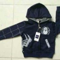 ราคา เสื้อหนาว สีกรม ปัก spider man มีฮู้ด (78259613)