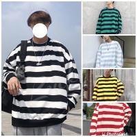 ราคา พร้อมส่งเสื้อแขนยาว ลายทาง มี 8 สี ⛄️ (6948649159)