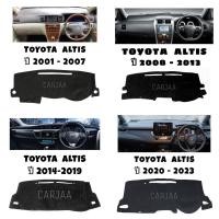 ราคา พรมปูคอนโซลหน้ารถ โตโยต้า รวมรุ่นอัลติส ปี 2001-2023 Toyota Altis (20936550851)