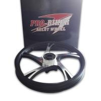 ราคา ล้อแม็กมอเตอร์ไซค์ HS-5802 FINO/MIO/NOUVO/MX (ตัวเก่า) F:1.4*14 DISC R:1.6*14 DRUM 5 ก้านลายเดิม**** (11885937585)