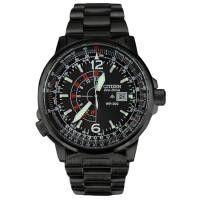 ราคา Citizen Promaster Eco Drive Nighthawk Black Stainless Strapรุ่นBJ7019-62E (340014795)
