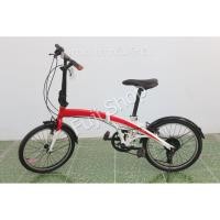 ราคา จักรยานพับได้ญี่ปุ่น - ล้อ 20 นิ้ว - มีเกียร์ - Ferrari - สีแดง [จักรยานมือสอง] (14795856089)