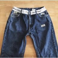 ราคา กางเกงยีนส์ขายาว Calvin Klein เอวสูงปิดสะดือ 30 สะโพก 41 นิ้ว (20467942870)