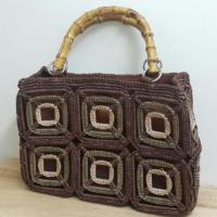 ราคา กระเป๋าหวาย Handmade สินค้าญี่ปุ่นมือสอง (251630505)