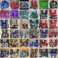 ราคา ชุดสีมอเตอร์ไซ wave100 เวฟ110s ไฟหน้าตาคู่ พร้อมติดลาย กาบรถ ชุดสี แฟริ่ง เฟรมรถ wave110s ยกชุด13ชิ้น (23958962746)