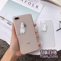 ราคา พร้อมส่งจากไทยเคสไอโฟนเคสใสมูมินกอด i6,6s,6+,6s+,7,7+,8,8+,X 130 บาท (1487538193)