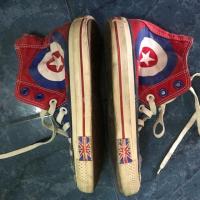 ราคา Converse มือ 2 ของแท้ สภาพ90% (770889496)