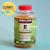 ราคา Kirkland Signature - วิตามิน E 180 mg จำนวน 500 เม็ด (หมดอายุเดือน 4 ปี 2026) (21478179088)