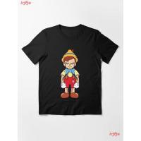 ราคา เสื้อยืด New Naughty Pinocchio - Cartoon Lover Essential เสื้อยืด ดพิมพ์ลาย ดผ้าเด้ง คอกลม cotton แฟชั่น discount (23427250944)
