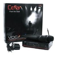 ราคา ไมค์ลอยคู่ WIRELESS MICROPHONE รุ่น CEFLAR CM-005 (4018849053)