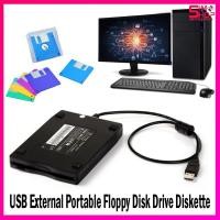 ราคา 1.44Mb 3.5" USB External Portable !!!พร้อมส่ง!!Floppy Disk Drive Diskette FDD for Laptop (15612624982)