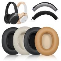 ราคา แผ่นฟองน้ําครอบหูฟังหนัง แบบเปลี่ยน สําหรับ Edifier W830BT w830 bt W860NB W830BT (24752711103)