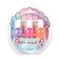 ราคา Mermaid nail kit ชุดยาทาเล็บสีนีออน+สติ้กเกอร์ (5429353072)