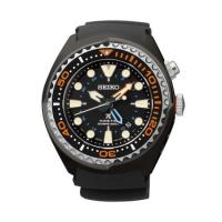 ราคา Seiko นาฬิกาข้อมือชาย Prospex Kinetic รุ่น SUN023P1 - Black/Orange (578552558)