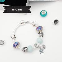 ราคา Pandora Style สร้อยข้อมือสไตล์แพนดอร่าได้ทั้งเซต (5739586877)