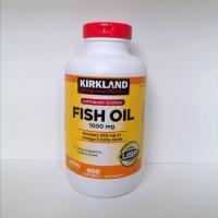ราคา Kirkland Signature Fish Oil 1000 mg., 400 Softgels (9055449030)