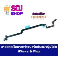 ราคา สายแพรเชื่อมระหว่างบอร์ดกับ แพรปุ่มโฮมสำหรับ ไอโฟน 6 Plus (2583816631)