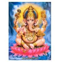 ราคา ภาพมงคล พระพิฆเนศ รูปภาพติดผนัง ขนาดภาพ (21118182757)