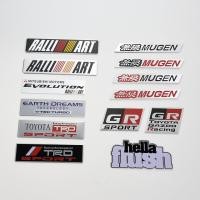 ราคา 3D สติ๊กเกอร์ติดรถ TRD GR SPORT MUGEN HELLAFLUSH RALLIART EVOLUTION VTEC โลโก้ ติดตัวรถ สำหรับตกแต่งรถยนต์ (18902353159)