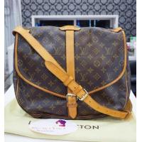 ราคา กระเป๋าหลุยส์ Louis Vuitton LV Saumur 35 Monogram สภาพดี (1018234866)