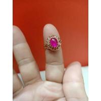 ราคา #แหวนนาคแท้หัวพลอยทับทิมชมพู (12655344592)