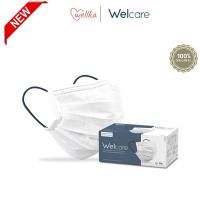 ราคา Welcare เวลแคร์ mask หน้ากากอนามัยผู้ใหญ่ Level 2 แบบกล่องบรรจุ 50 ชิ้น (21259323532)