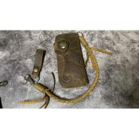 ราคา กระเป๋าพับยาวหนาๆหนังนูบัคฮาเล่ (16796872994)